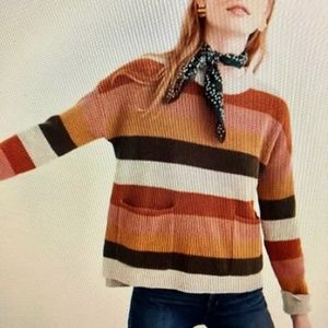 Madewell Striped Pullover Sweater
